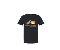 Animal Friends Alliance Square Logo Unisex Tee